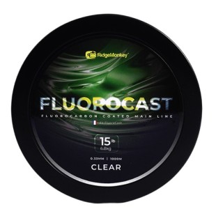 Żyłka Ridge Monkey FluoroCast Fluoro Coated Mainline 1000m, Clear