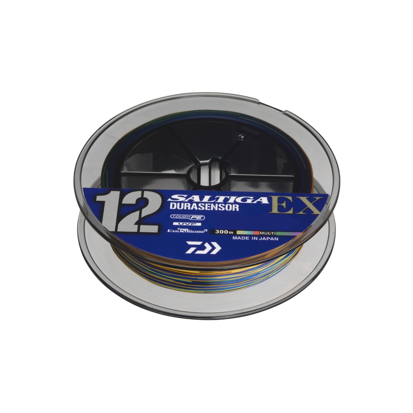Plecionka Daiwa UVF Saltiga Durasensor x12EX+Si3 300m, Multi-Color