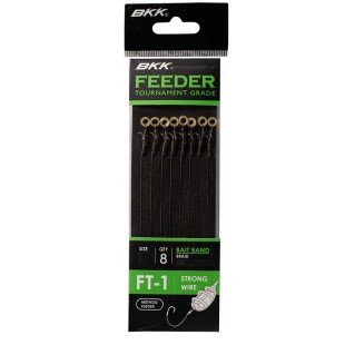 Przypon BKK Feeder Tournament FT-1 Bait Band Rigs-Braid 10cm (8szt.)