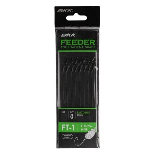 Przypon BKK Feeder Tournament FT-1 Bayonet Rigs-Braid 10cm (8szt.)