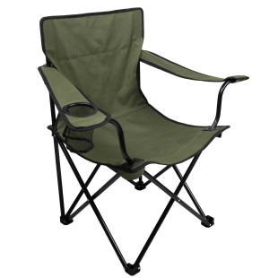 Fotel Mikado z podłokietnikami - zielony