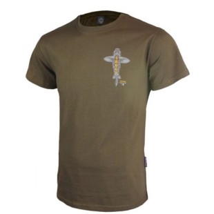 Koszulka Vass Carp Rising T-Shirt Khaki