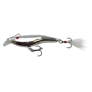 Wobler Salmo Rail Shad Sinking 6cm/14g, All Chrome
