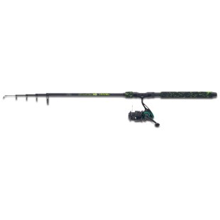 Wędka + kołowrotek Saenger Startec NG Travel Set - 1,95m 10-25g, 2000 FD