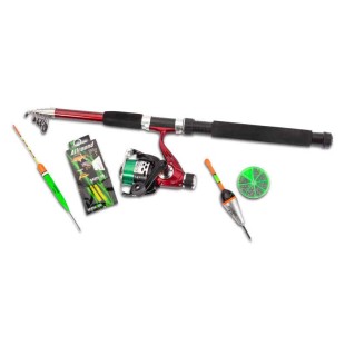 Zestaw wędka + kołowrotek + akcesoria Saenger Travel Set Allround - 2,40m 20-45g, 30 RD