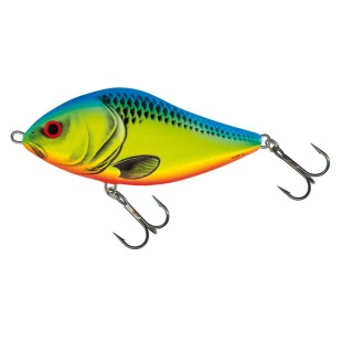 Wobler Salmo Slider Sinking 5cm/8g, Chartreuse Blue