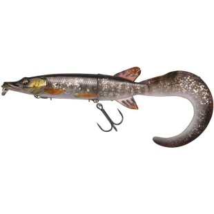 Przynęta + zapasowy ogon Savage Gear 3D Hybrid Pike, Silver Pike