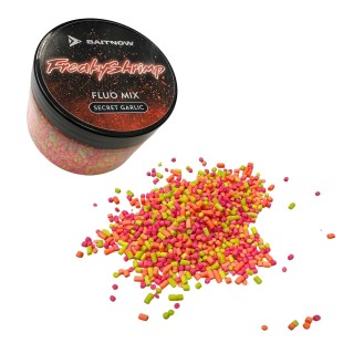 Dodatek zanętowy BaitNow Method Feeder Fluo Mix - Freaky Shrimp (150ml)