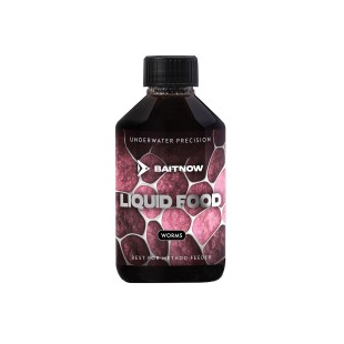 Liquid BaitNow Method Feeder Liquid Food - Worms (250ml)