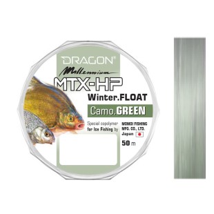 Żyłka Dragon Millennium MTX-HP Winter Float 50m, Camo/Green