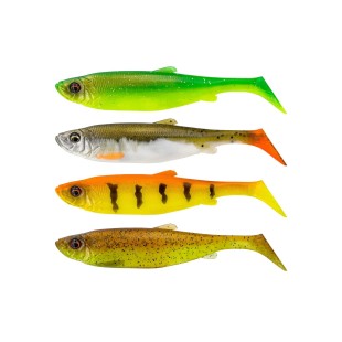 Zestaw przynęt Savage Gear 3D Herring Shad, Dark Water Mix (4szt.)