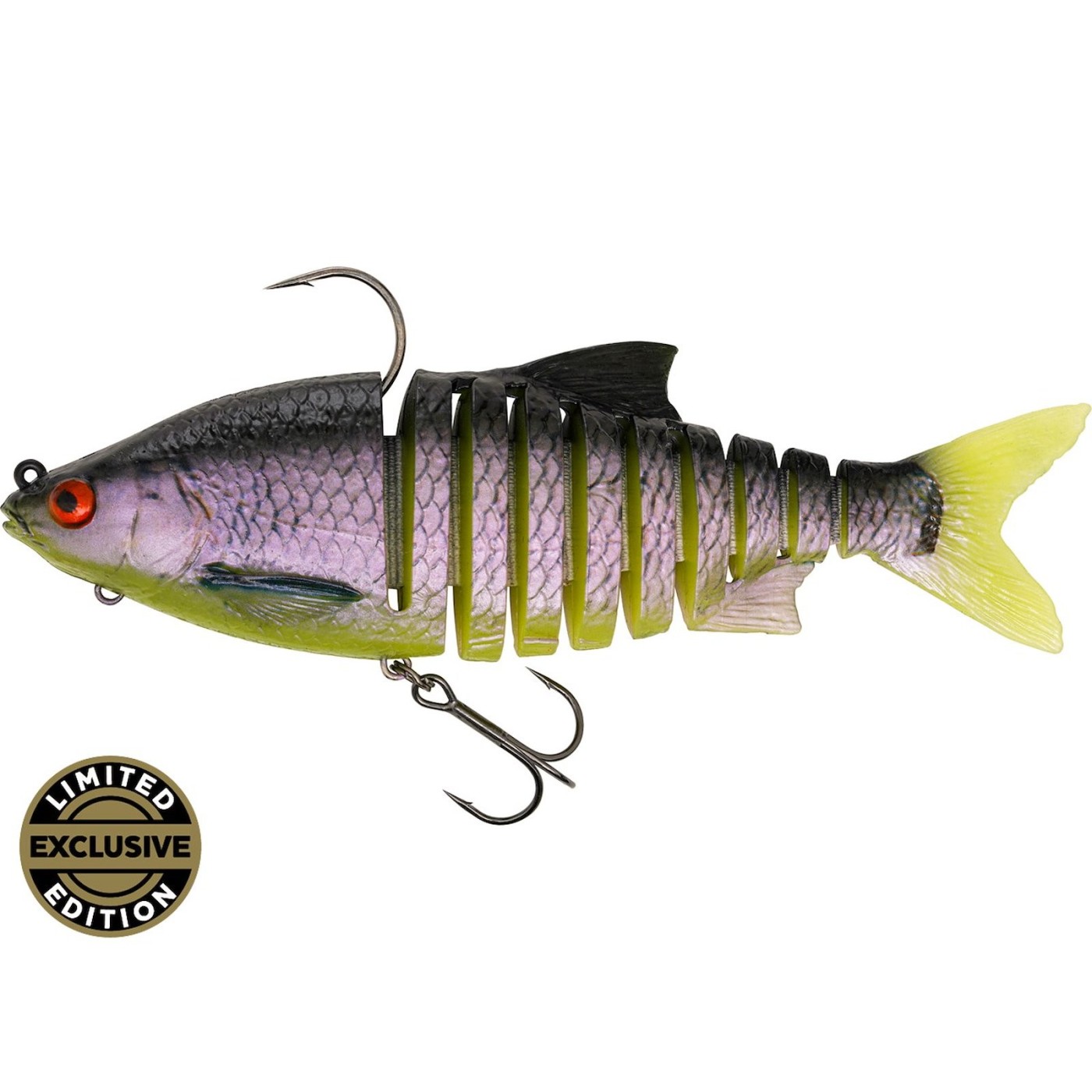 Przynęta gumowa Westin Ricky The Roach Multi Jointed R2F, Ghost UV Roach