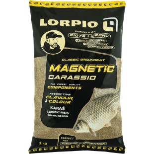 Zanęta Lorpio Magnetic Carassio Red Worm (2kg)