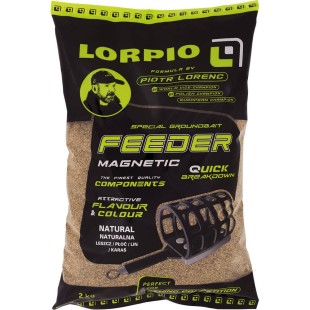 Zanęta Lorpio Feeder Magnetic Natural (1kg)
