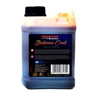 Liquid Massive Baits Bulk Amino - Bolsena Crab (1000ml)