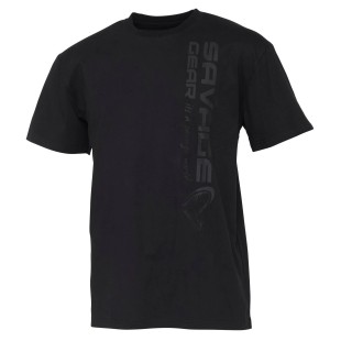 Koszulka Savage Gear Vertical Logo Tee Black