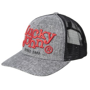 Czapka z daszkiem Lucky John Cap Grey/Black