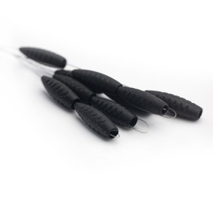 Kołnierz na węzły Ridge Monkey Rock Bottom Crimp & Knot Covers (10szt.)