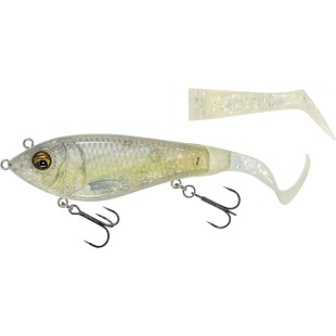 Wobler + ogon Savage Gear Deviator Tail, Ghost Bone