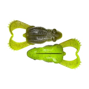 Przynęta gumowa Savage Gear Tough Toad, Pumpkin Chartreuse