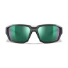 Okulary Wiley X Alpine Captivate Polarized Green Mirror/Matte Translucent Black Frame