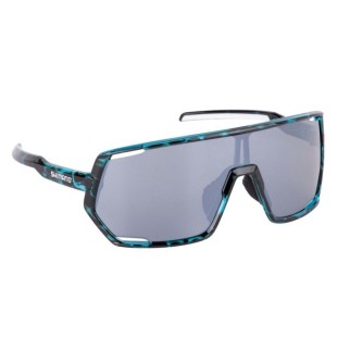 Okulary Shimano Lesath Tortoiseshell Blue & Silver Mirror