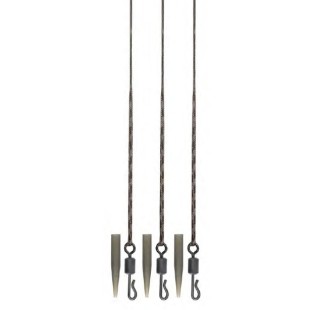 Przypon Fox Edges Submerge Leaders 75cm, Naturals (3szt.)