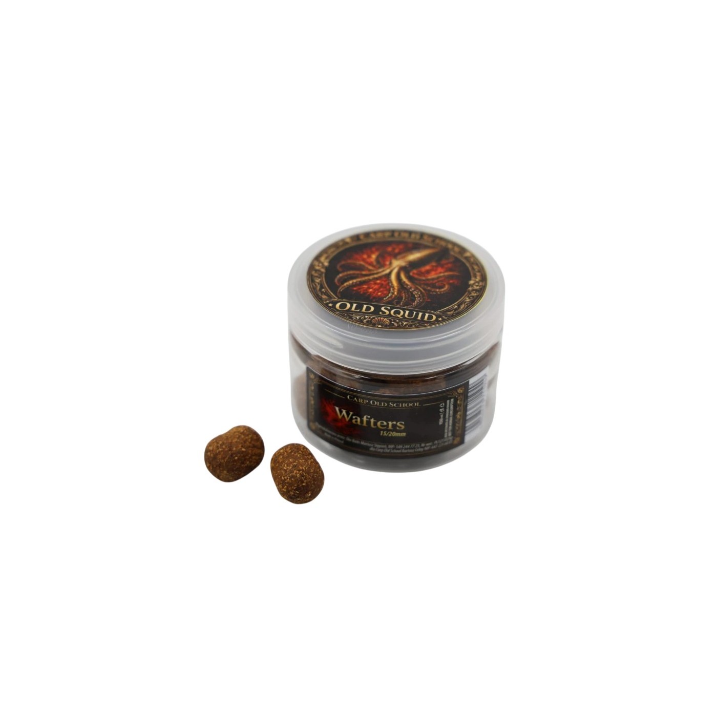 Wafters Carp Old School 15x20mm - Old Squid (150ml)