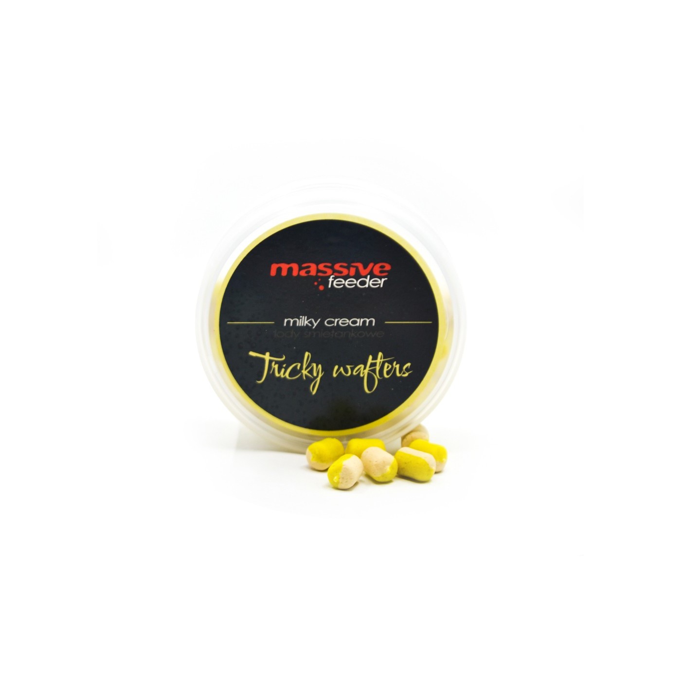Wafters Massive Feeder Tricky Wafters 7x10mm – Milky Cream (50ml)