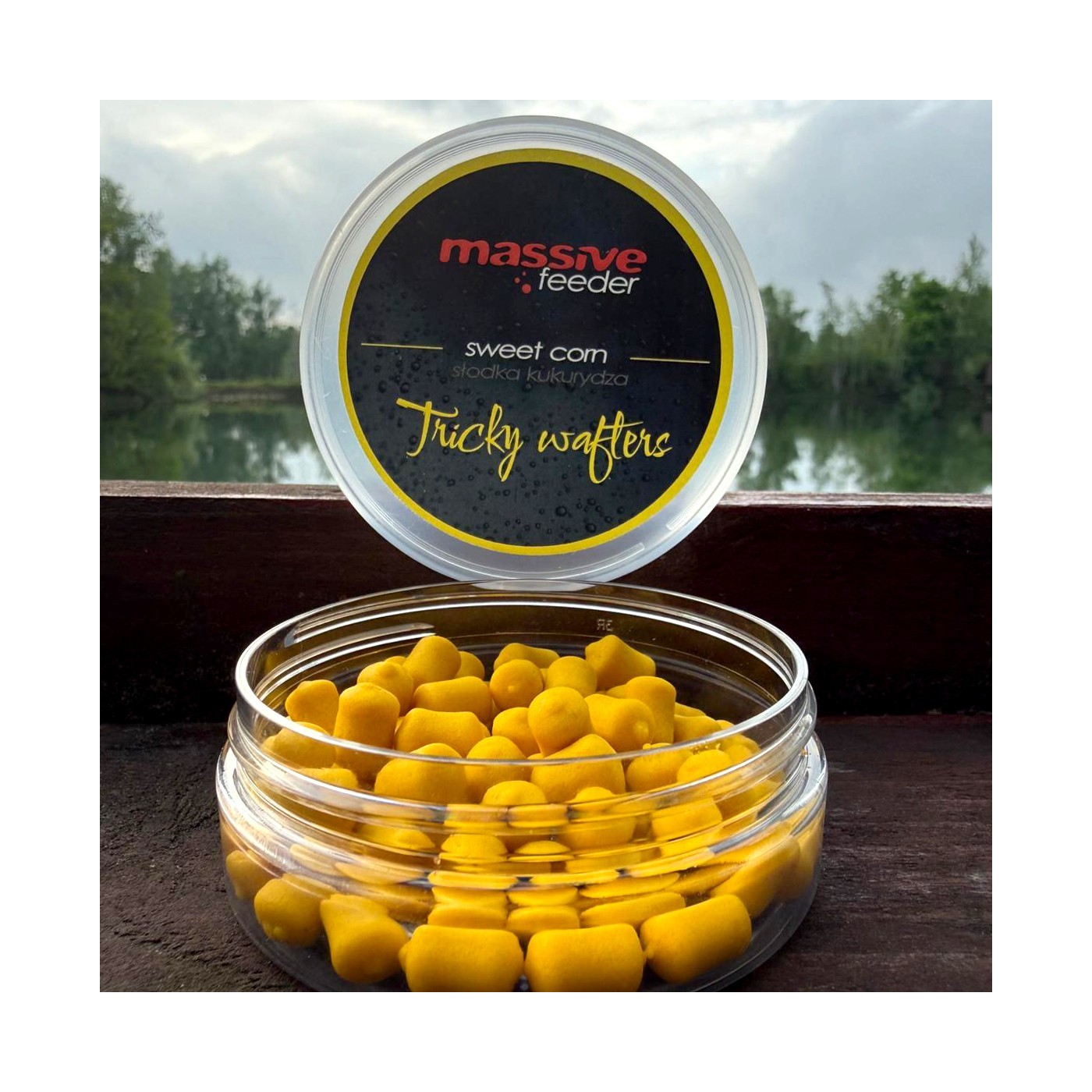 Wafters Massive Feeder Tricky Wafters 7x10mm – Sweet Corn (50ml)