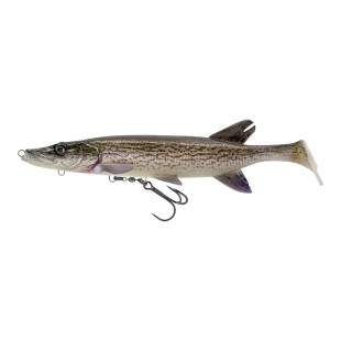 Przynęta gumowa Savage Gear 3D Pike Shad 20cm/65g, White Pike