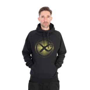 Bluza Matrix Large Fade Logo Hoody Black/Lime