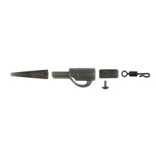 Zestaw z bezpiecznym klipsem Fox Edges Running Safety Clip Kit Naturals (5szt.)