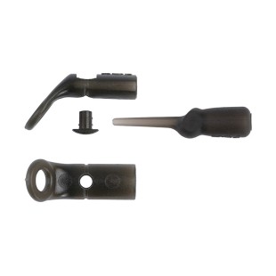 Zestaw przelotowy Fox Edges Angled Drop Off Run Rig Kit Naturals (5szt.)