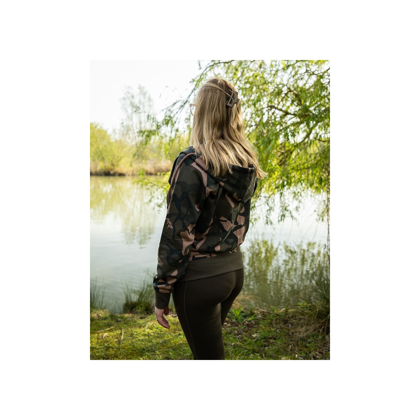 Bluza Fox Women's Zipped Hoodie Camo