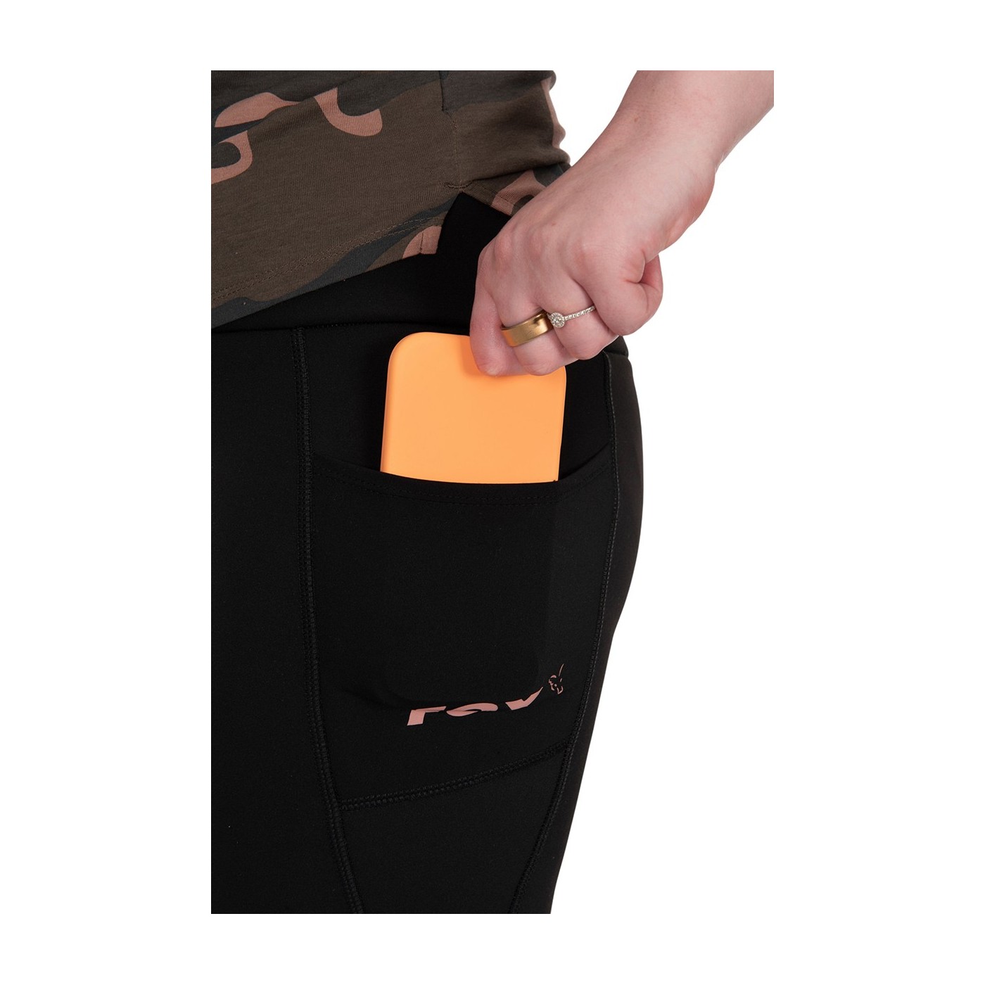 Spodnie Fox WC Leggings Black Lined