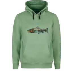 Bluza Daiwa Hoodie Trout Pistaccio