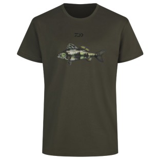 Koszulka Daiwa T-Shirt Zander Olive