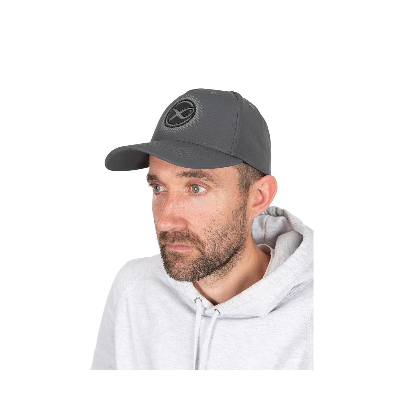 Czapka z daszkiem Matrix Faded Print Cap Dark Grey