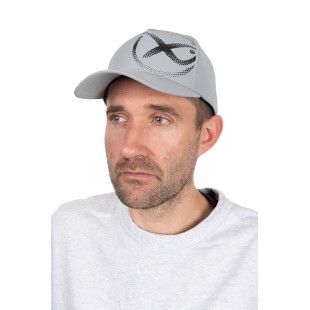 Czapka z daszkiem Matrix Large Print Cap Light Grey