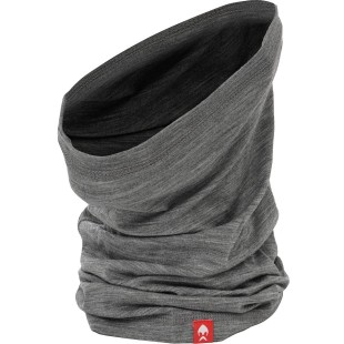 Komin Westin Merino Wool Neck Gaiter Charcoal Grey Melange
