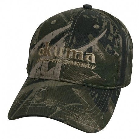 Czapka z daszkiem Okuma Full Back Camouflage Hat