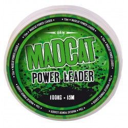 Plecionka przyponowa DAM Madcat 100kg/15m Power Leader