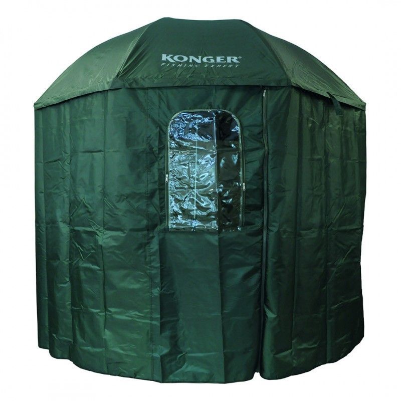 basketball marketing narrow Parasol Konger Lux wędkarski. Gumowany namiot 250 cm | Sklep Miętus
