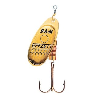 Błystka DAM Effzett Standard rozm.4/10g, Gold