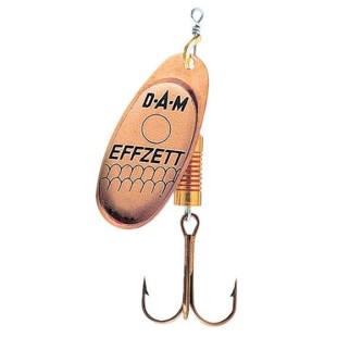 Błystka DAM Effzett Standard rozm.4/10g, Copper Błystka DAM Effzett Standard rozm.4/10g, Copper