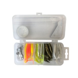 Zestaw przynęt i główek jigowych Savage Gear Cannibal Box Kit XS