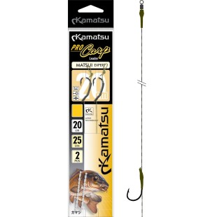 Przypon Kamatsu Pro Carp Matsui Expert nr2 25lb/20cm (2szt.)