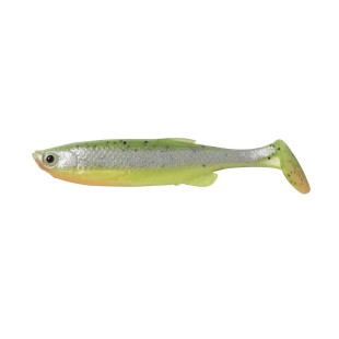 Przynęta gumowa Savage Gear Fat T-Tail Minnow 7,5cm/5g - Fluo Green Silver