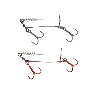 Dozbrojka Savage Gear Carbon49 Corksrew 28kg, rozm.1/0 (2szt.)